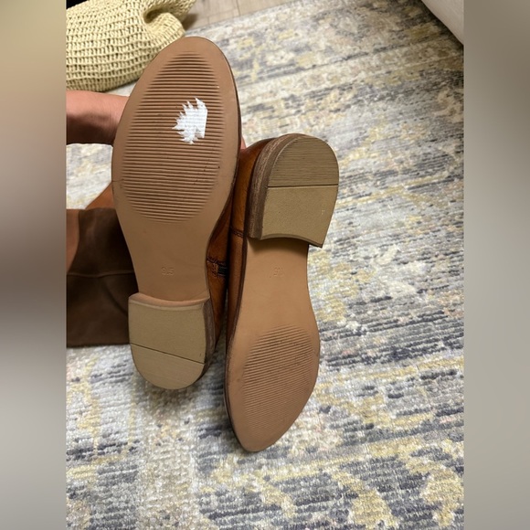 NEW Roan by Bed Stu Natty tall Brown Leather suede Knee-High riding Boots - Picture 8 of 16